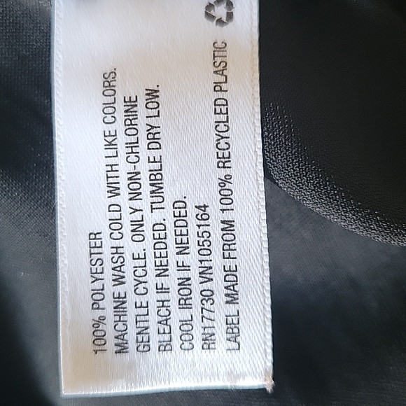 Black Blouse with Adjustable Straps - Picture 7 of 7